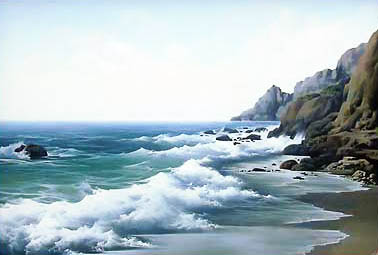 «Скелястий берег». 2006. Полотно, олія